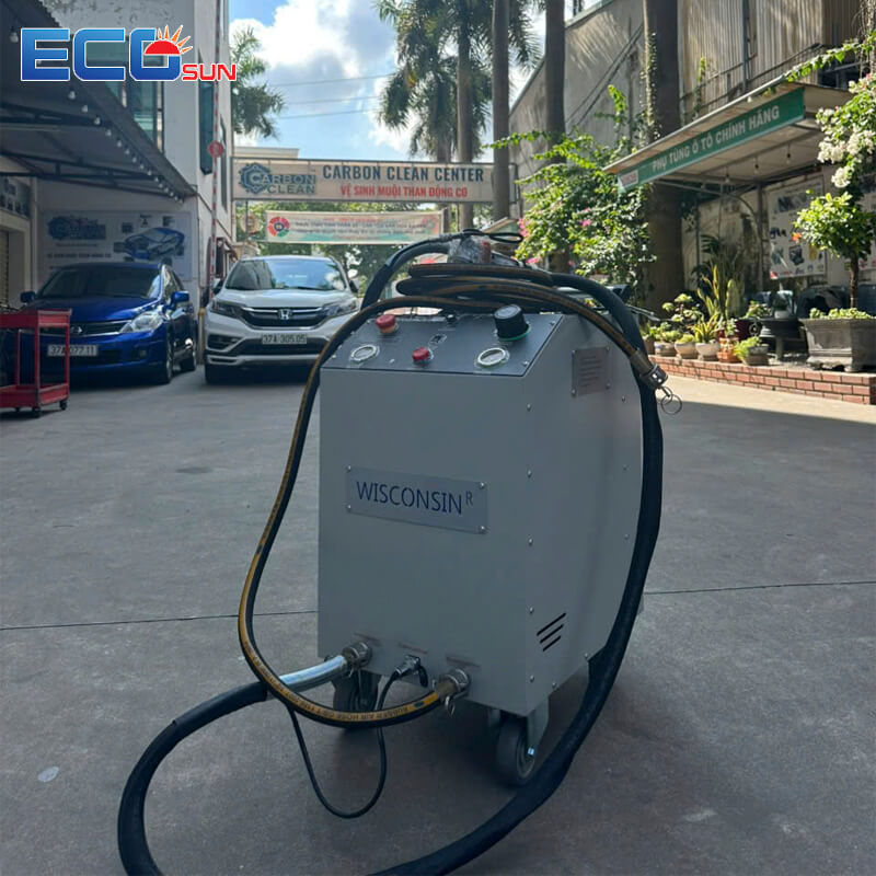 Máy Bắn Đá Khô CO2 Wisconsin W9000